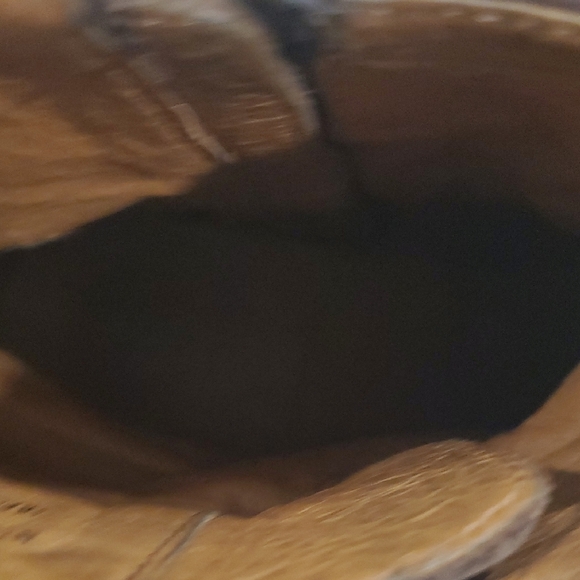 Frye Dark Brown Leather Moto Boots - Picture 10 of 12